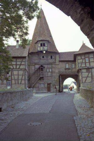 Iphofen: Rödelseer Tor, von innen