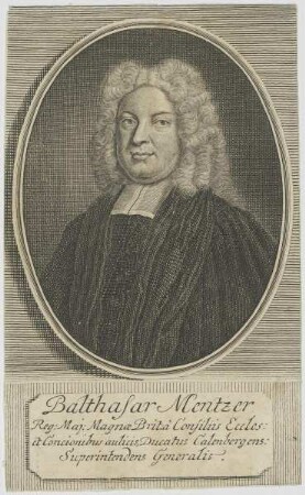 Bildnis des Balthasar Mentzer