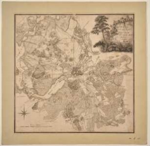Plan von der Insel Potsdam