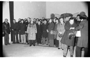 Kleinbildnegativ: Gedenkstätte Plötzensee, 70. Geburtstag von Mussa Dshalil, 1976