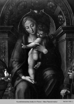 Madonna mit Kind und den Heiligen Nikolaus und Lorenzo