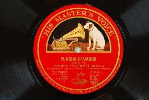 Plaisir d'amour / (Martini)