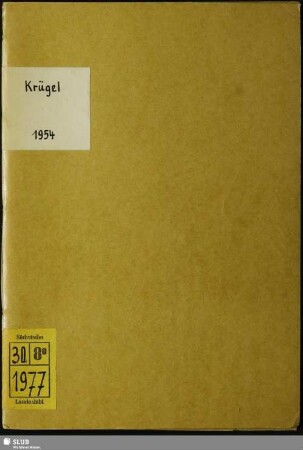 Dr. phil. Max Vogler : Dichter, Schriftsteller und Wissenschaftler; aus seinem Leben und seinen Werken; herausgegeben anlässlich des 65. Todestages unseres Heimatdichters am 8. Oktober 1954