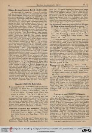 7: Bilder-Restaurierung durch Elektrizität