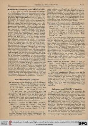 7: Bilder-Restaurierung durch Elektrizität