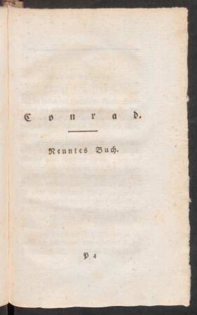 Neuntes Buch.