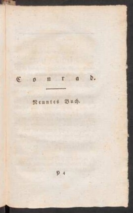 Neuntes Buch.