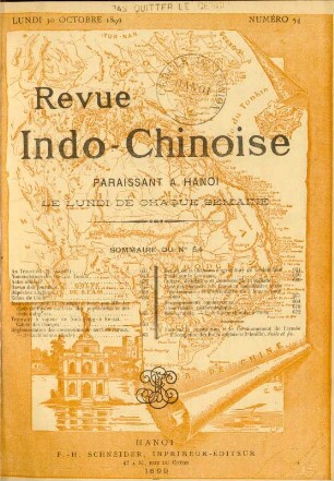 Lundi 30 Octobre 1899. Numéro 54