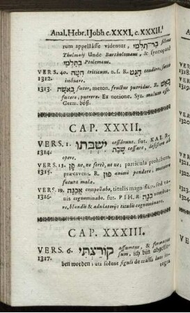 Cap. XXXIII