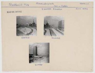 Alexanderplatz. Berlin, Mitte, Alexanderplatz/Grunerstraße