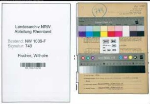 Entnazifizierung Wilhelm Fischer , geb. 08.10.1892 (Angestellter)