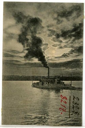 Nordamerika. Moonlight on the Columbia River