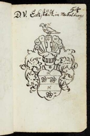 54 Wappen Eichstädt in Mechelburg