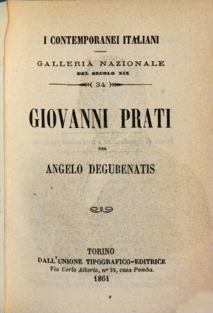 Giovanni Prati