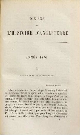 Dix ans de l'histoire d'Angleterre, 10