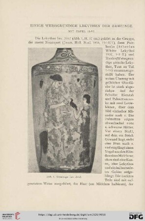 51: Einige weißgrundige Lekythen der Ermitage