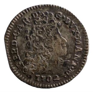 Münze, 40 Soldi, 1702
