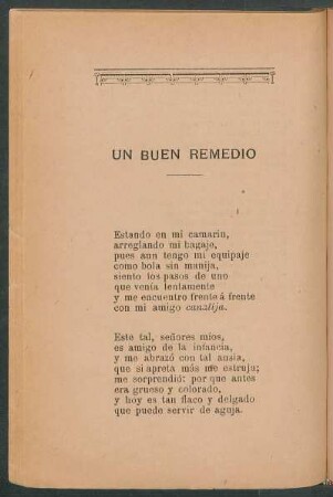 Un buen remedio