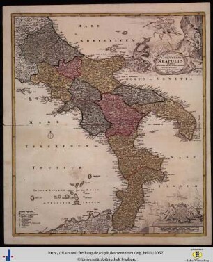 Novissima et exactissima totius Regni Neapolis.