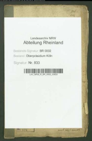Kollekte zum Ausbau der katholischen Kirche zu Magdeburg