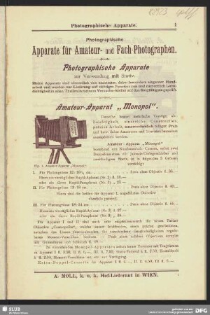 Photographische Apparate