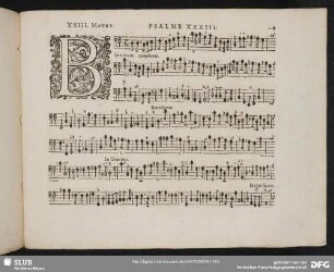 XXIII. Benedicam Dominum in omni tempore