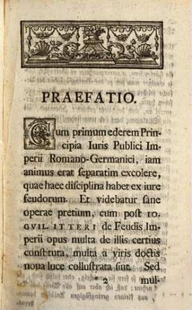 D. Jo. Jac. Mascovii De Iure Feudorum In Umperio Romano-Germanico Liber