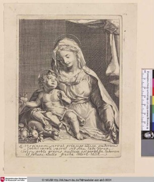 [Madonna mit dem Kind]