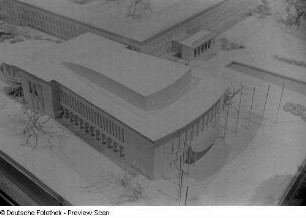 Modellentwurf für das "Haus der Jungen Pioniere" in Dresden