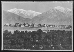 Pomona. Claremont and "Old Baldy", Pomona, Cal.