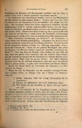 Ueber die Transfusion des Blutes