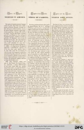 Jupiter et les Gèants. Vénus et l'Amour