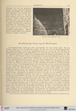Erscheinung: Ursprung der Bauformen