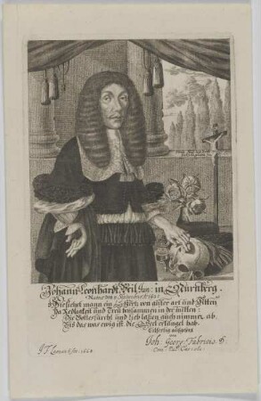 Bildnis des Johann Leonhardt Beil
