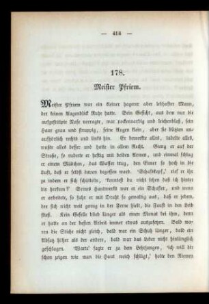 178. Meister Pfriem.