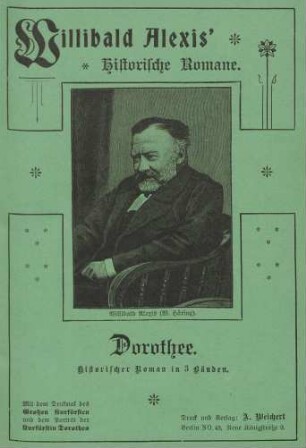 Porträt. Willibald Alexis
