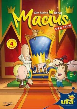 DVD-Cover (2008) von "Der kleine König Macius" (2007)
