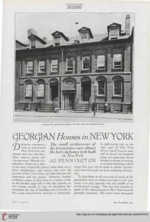 81.1925 = Nr. 336: Georgian houses in New York