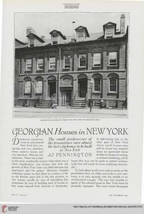 81.1925 = Nr. 336: Georgian houses in New York
