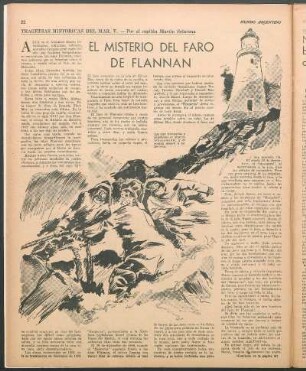 El misterio del faro de Flannan : Tragedias históricas del mar V.