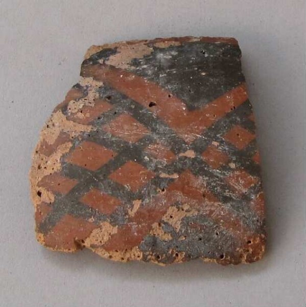 Fragment of a clay vessel