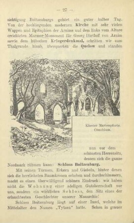 Kloster Marienpforte. Cönobium