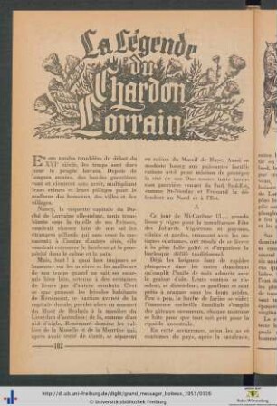 La Légende du Chardon Lorrain.