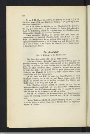 Die "Bergfahrt"