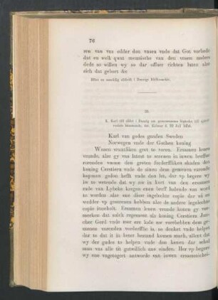 39. [K. Karl till rådet i Danzig om åtgärder till sjöröfveriets hämmande, dat. Kalmar d. 22 Juli 1454.]
