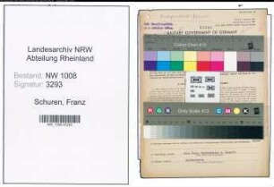 Entnazifizierung Franz Schuren , geb. 02.02.1906 (Landwirt)