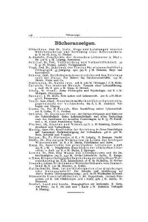 Bücheranzeigen