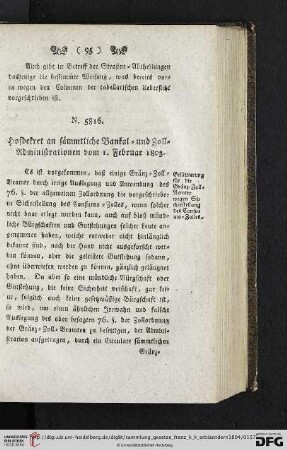 Februar (N. 5816 - N. 5829)