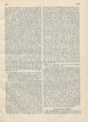 117-118 [Rezension] Stutzer, Gust. (Hrsg.), Aus dem Heiligthume. Predigten von Geistlichen der evangelisch-lutherischen Kirche im Herzogthum Braunschweig; I. Bd.
