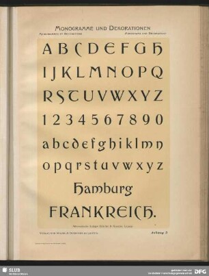 Fraktur- und Antiqua-Schriften